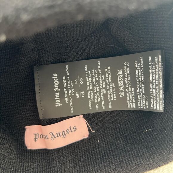 Palm-angels Men's Black Hat - Picture 2 of 2
